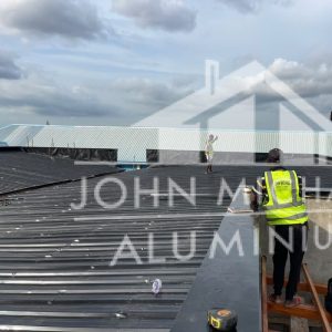 Black Longspan 0.45mm installation